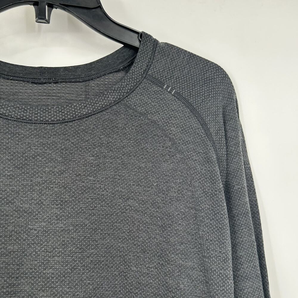 Lululemon Dark Gray Swiftly Tech Long Sleeve Mens… - image 3